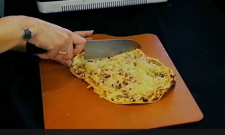 Maultaschenflammkuchen